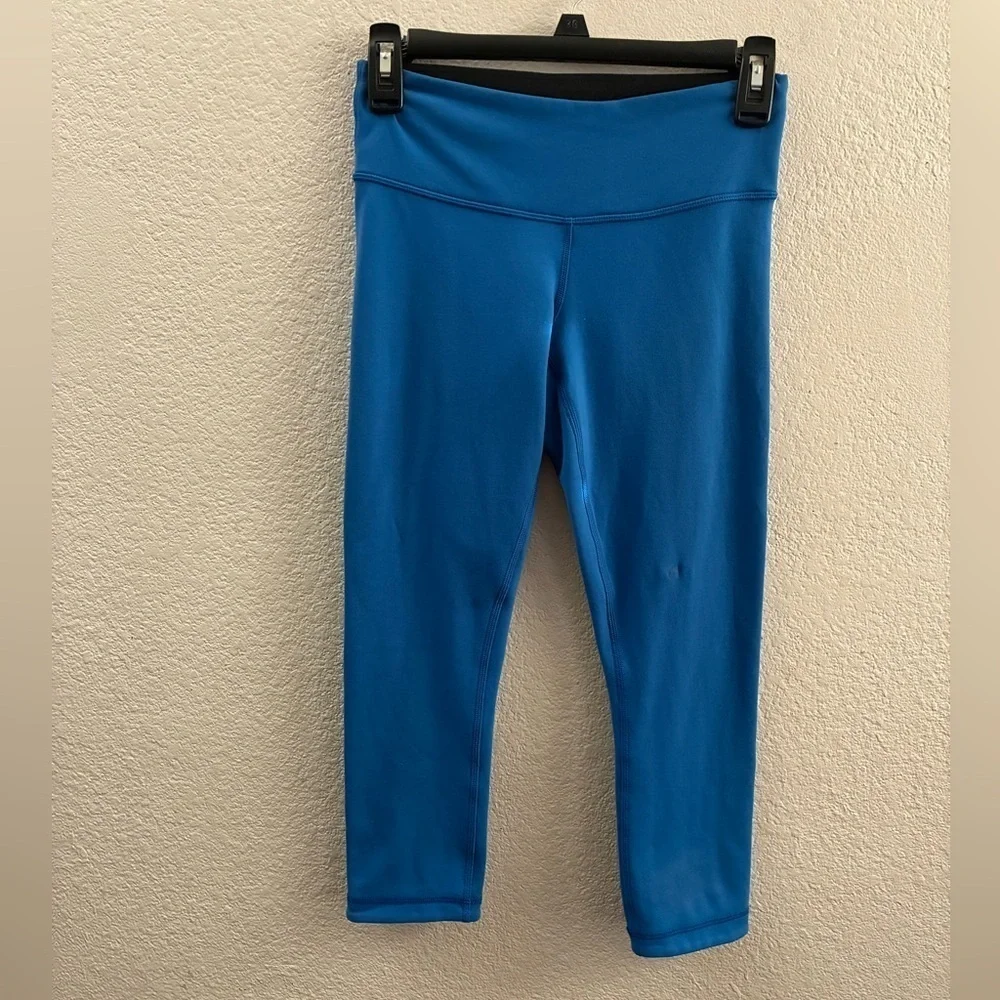 Lululemon Wunder Under Crop Reversible 4